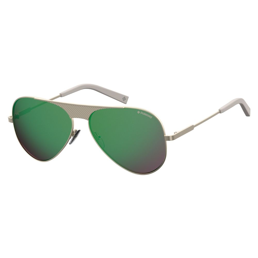 Polaroid Silver Metal Sunglasses