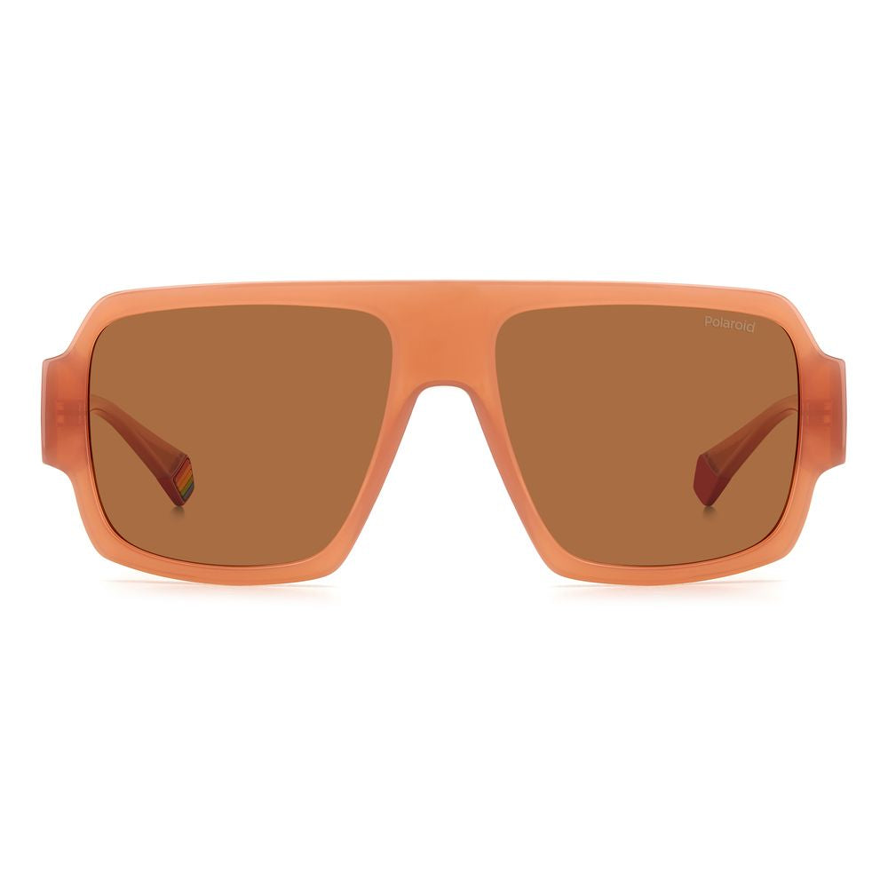 Polaroid Beige Resin Sunglasses