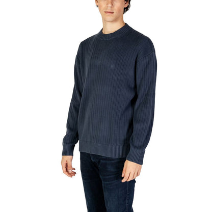 Calvin Klein Jeans Blue Cotton Sweater