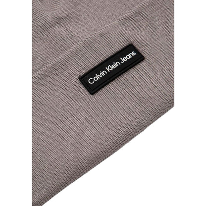 Calvin Klein Gray Recycled Polyester Hats &amp; Cap