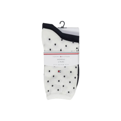 Tommy Hilfiger White Cotton Tights & Sock