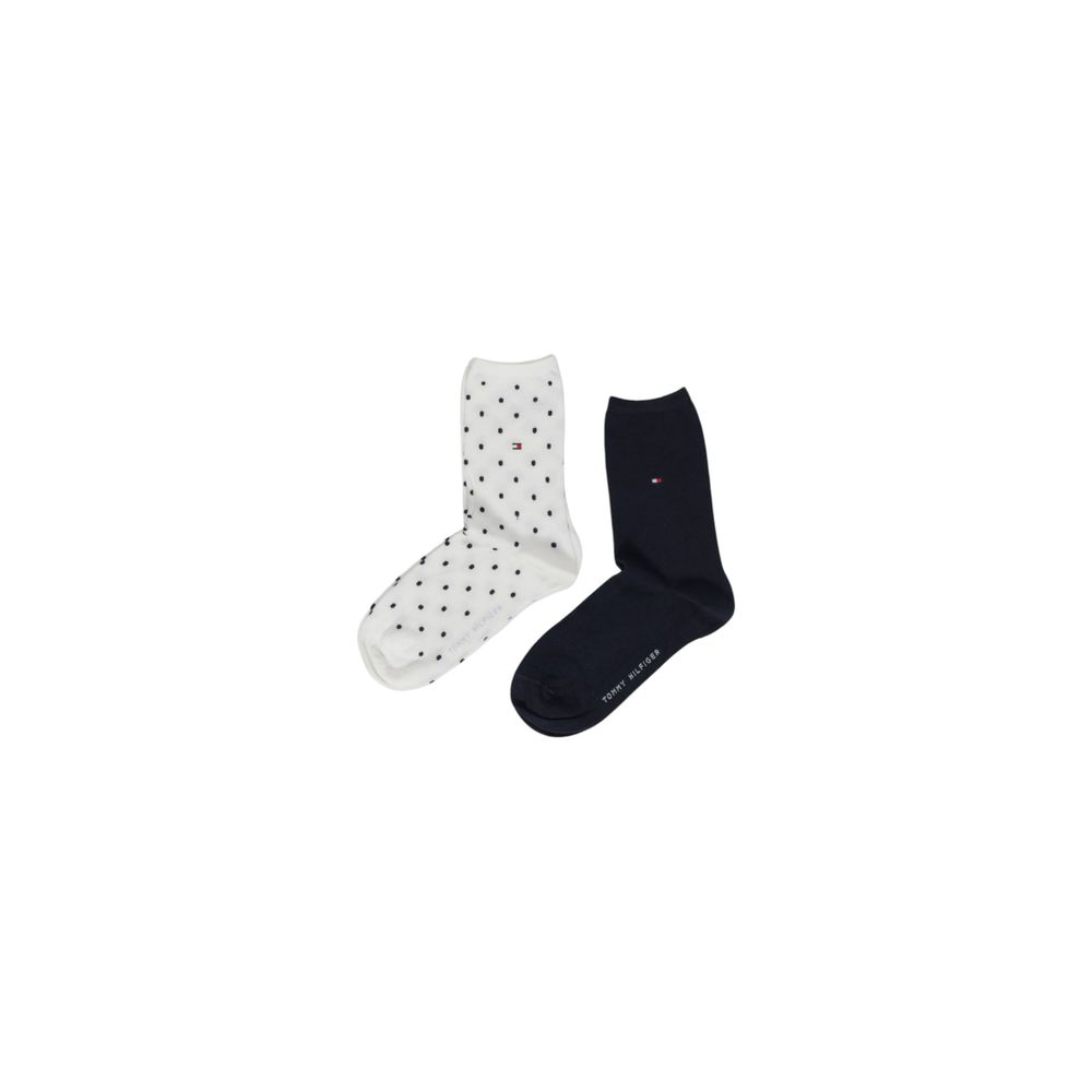 Tommy Hilfiger White Cotton Tights & Sock