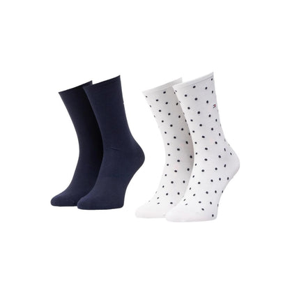 Tommy Hilfiger White Cotton Tights & Sock