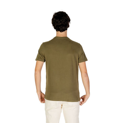 US POLO ASSN. Green Cotton T-Shirt