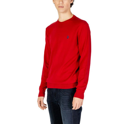 US POLO ASSN. Red Cotton Sweater