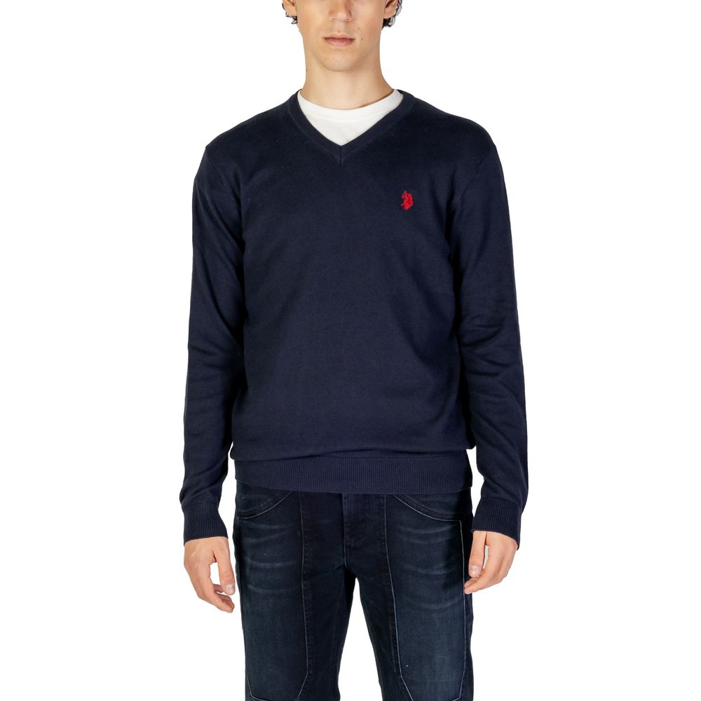 US POLO ASSN. Blue Cotton Sweater