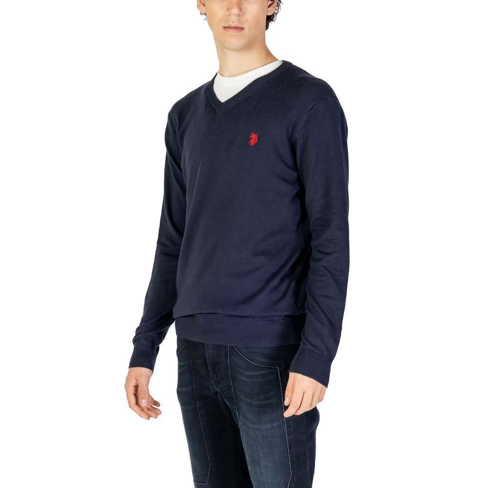 US POLO ASSN. Blue Cotton Sweater