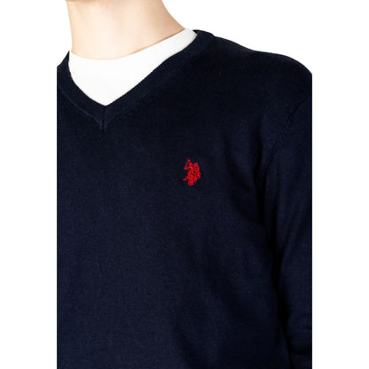 US POLO ASSN. Blue Cotton Sweater