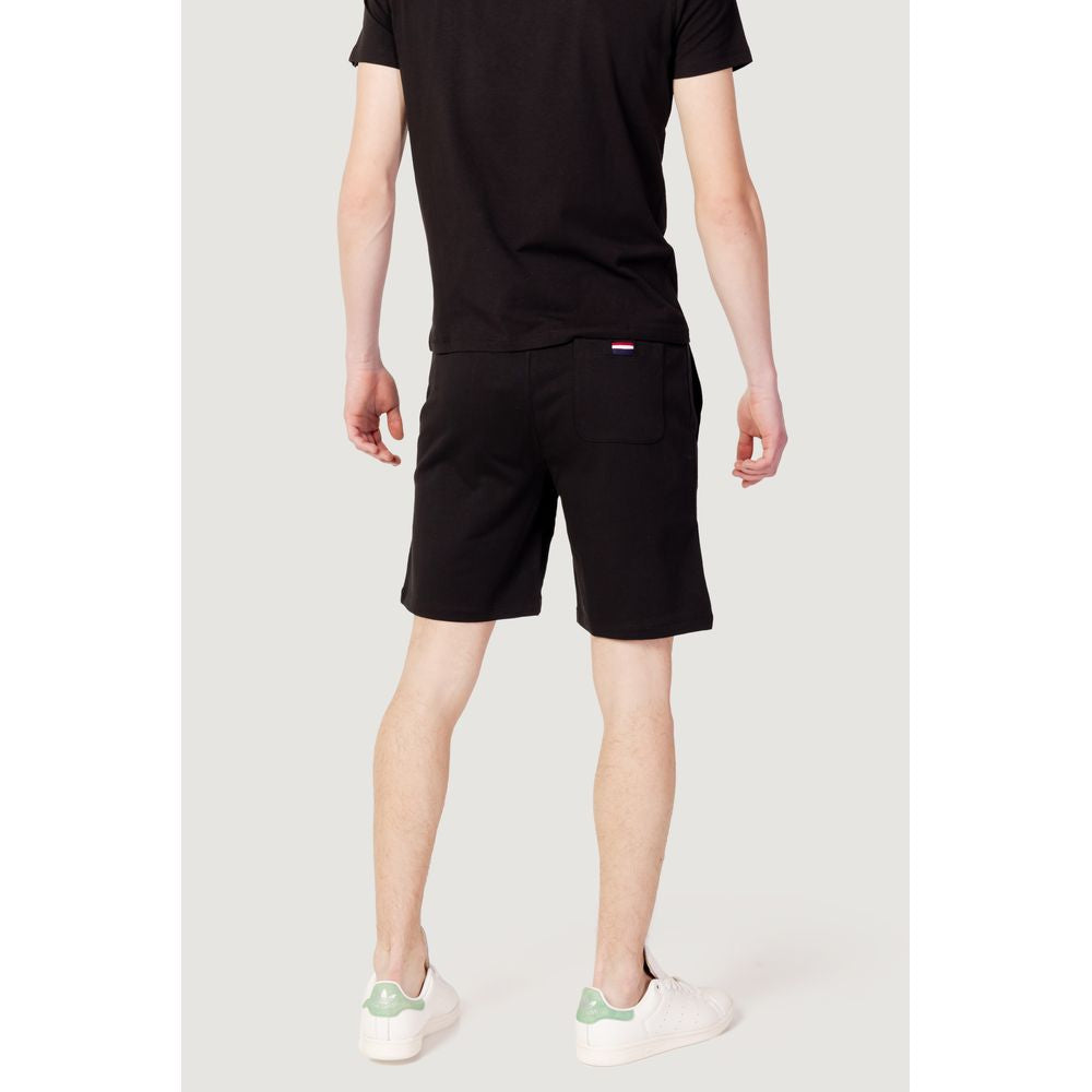 US POLO ASSN. Black Cotton Shorts