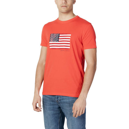 US POLO ASSN. Red Cotton T-Shirt