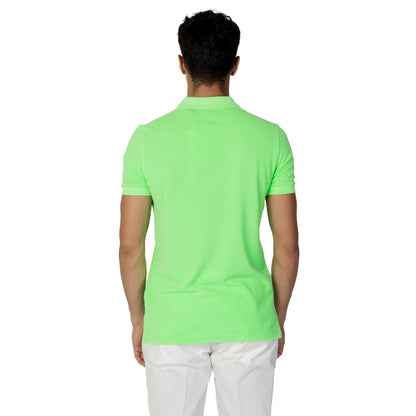 US POLO ASSN. Green Cotton Polo Shirt