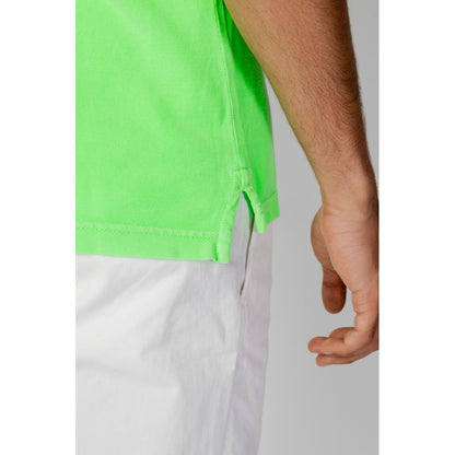 US POLO ASSN. Green Cotton Polo Shirt