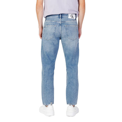 Calvin Klein Jeans Blue Cotton Jeans &amp; Pant