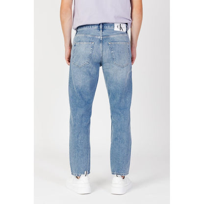 Calvin Klein Jeans Blue Cotton Jeans &amp; Pant