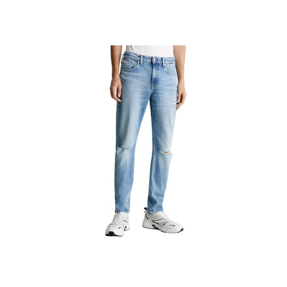 Calvin Klein Jeans Blue Organic Cotton Jeans &amp; Pant