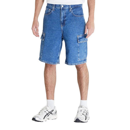 Calvin Klein Jeans Blue Cotton Shorts