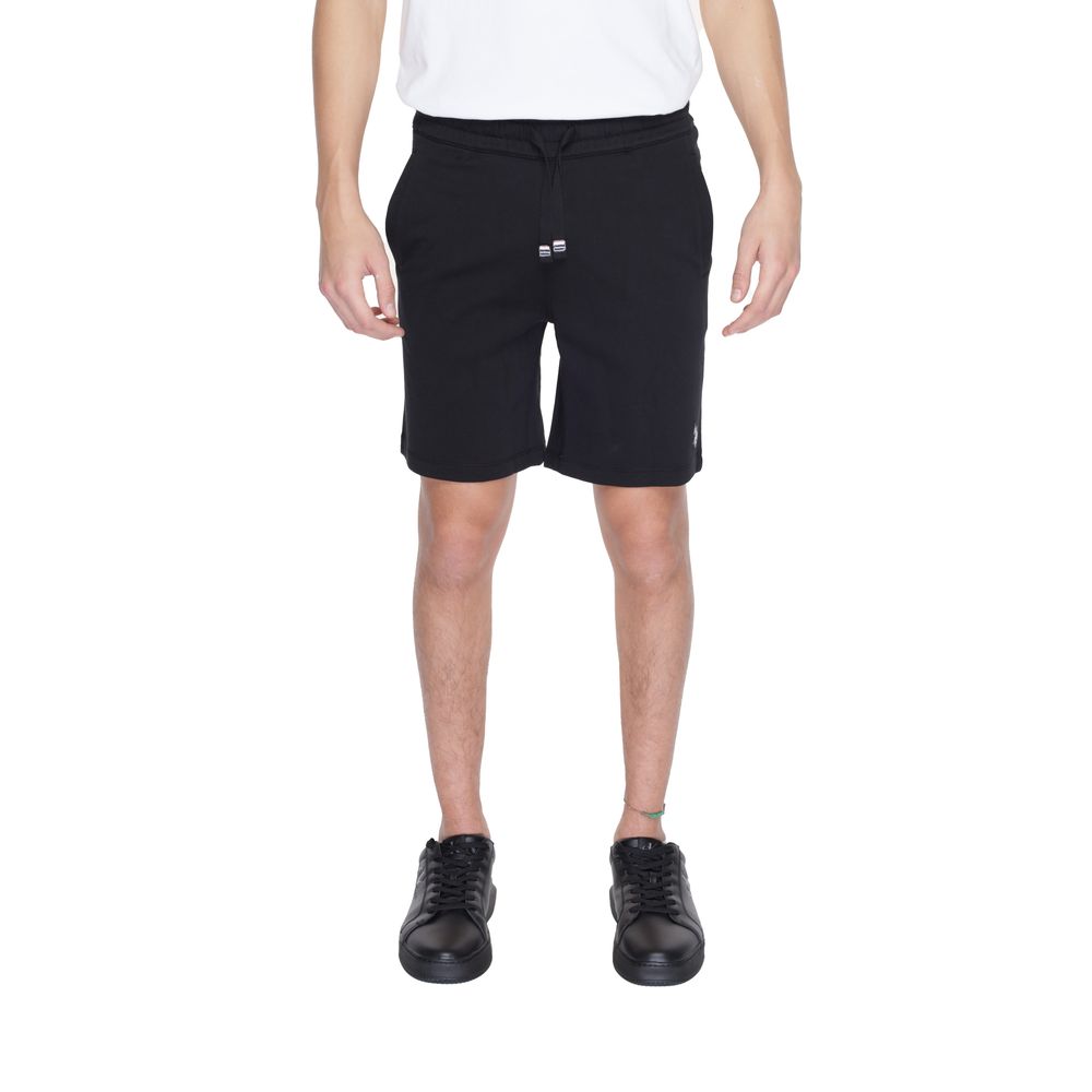 U.S. POLO ASSN. Black Cotton Shorts