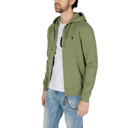 US POLO ASSN. Green Cotton Sweater