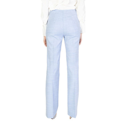 Sandro Ferrone Blue Viscose Jeans &amp; Pant