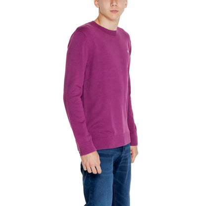 Tommy Hilfiger Jeans Purple Cotton Cotton Sweater