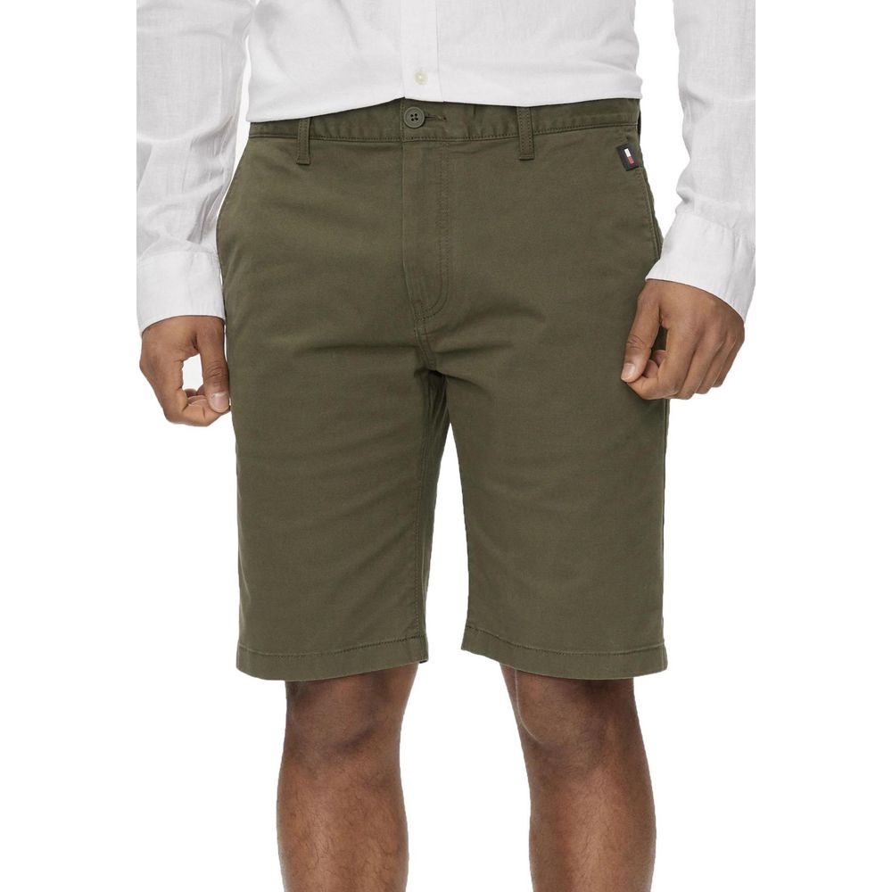 Tommy Hilfiger Jeans Green Organic Cotton Shorts