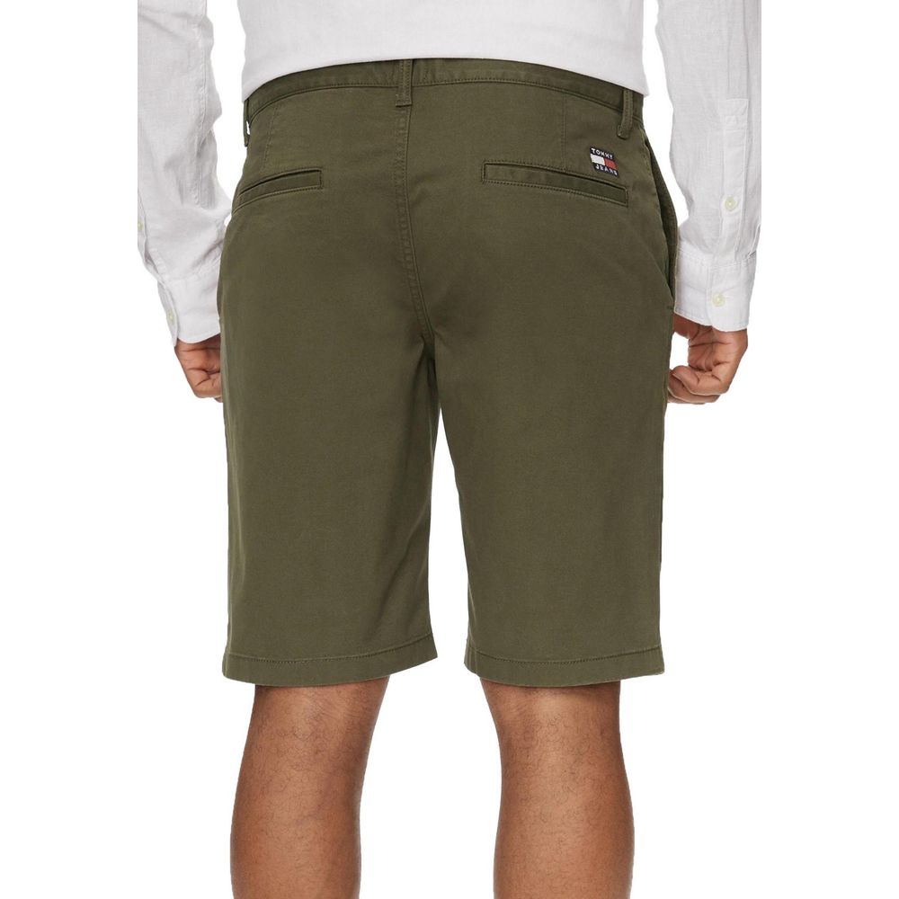 Tommy Hilfiger Jeans Green Organic Cotton Shorts