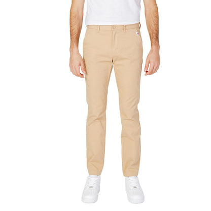 Tommy Hilfiger Jeans Beige Organic Cotton Jeans &amp; Pant