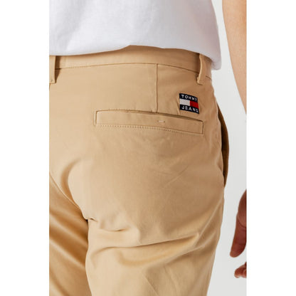 Tommy Hilfiger Jeans Beige Organic Cotton Jeans &amp; Pant