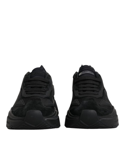 Dolce &amp; Gabbana Black Daymaster Low Top Men Sneakers Shoes