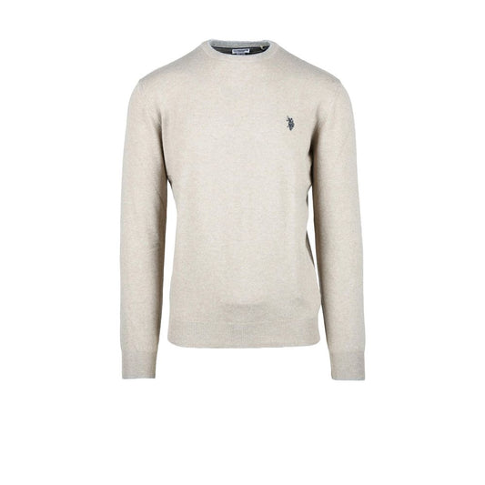 US POLO ASSN. Beige Wool T-Shirt