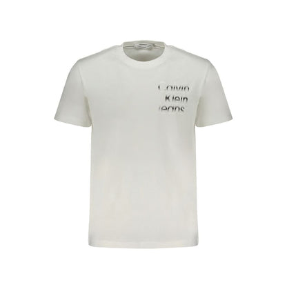 Calvin Klein White Cotton T-Shirt