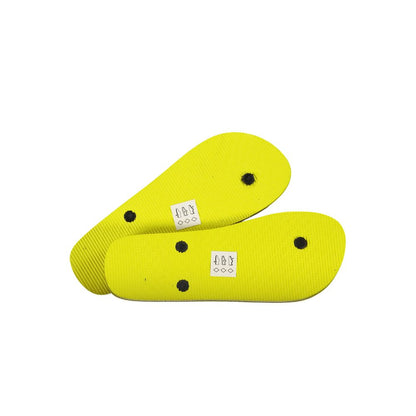 Norway 1963 Yellow Polyethylene Sandal