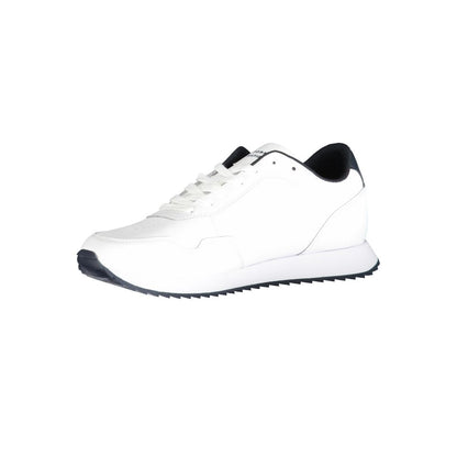 Tommy Hilfiger White Polyester Sneaker