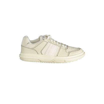 Tommy Hilfiger White Polyester Sneaker