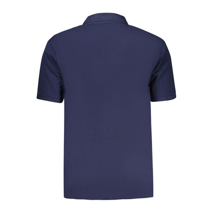 Fila Blue Cotton Men Polo Shirt