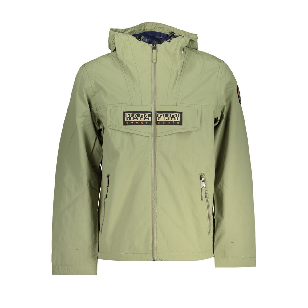 Napapijri Green Polyester Jacket