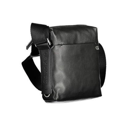 Calvin Klein Black Polyester Men Shoulder Bag