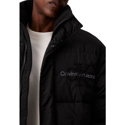 Calvin Klein Jeans Black Polyamide Riciclata Jacket