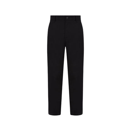 Calvin Klein Jeans Black Cotton Rigenerato Jeans & Pant