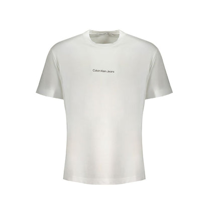 Calvin Klein White Cotton T-Shirt