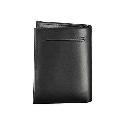 Calvin Klein Sleek Black Leather RFID Wallet