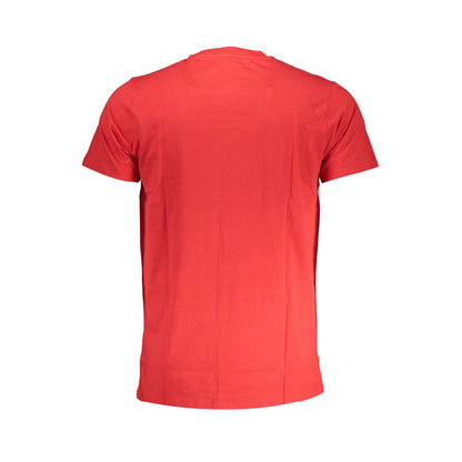 Cavalli Class Red Cotton T-Shirt