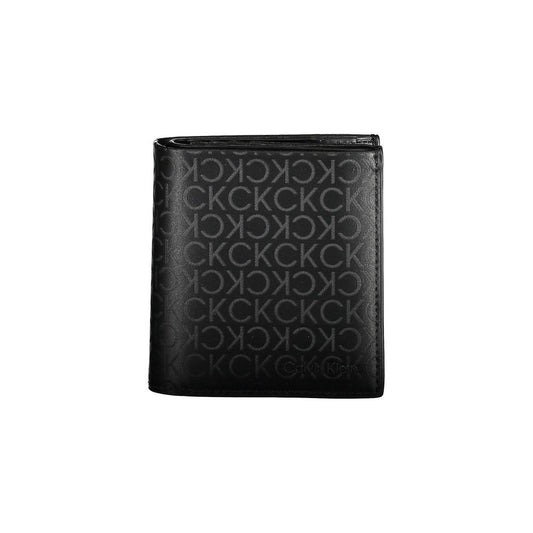 Calvin Klein Black Polyester Men Wallet