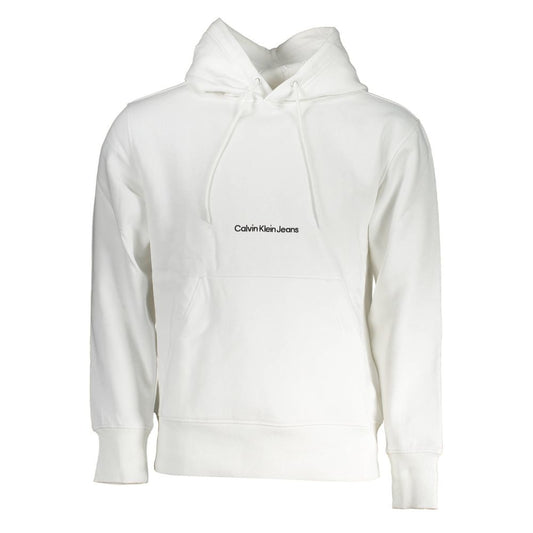 Calvin Klein White Cotton Men Sweater