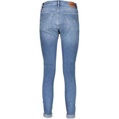 Tommy Hilfiger Light Blue Cotton Women Jeans