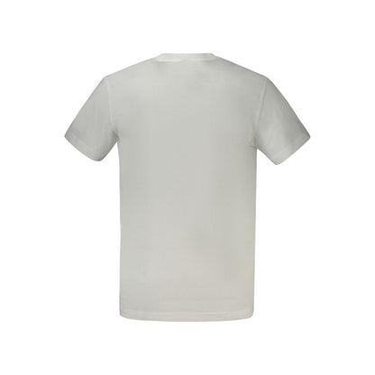 Calvin Klein White Cotton Men T-Shirt