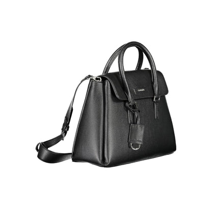 Calvin Klein Black Polyester Women Handbag