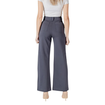 Calvin Klein Jeans Gray Viscose Jeans & Pant