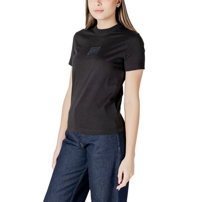 Calvin Klein Jeans Black Cotton Tops & T-Shirt