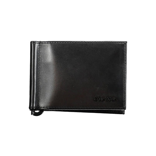 Calvin Klein Black Leather Men Wallet